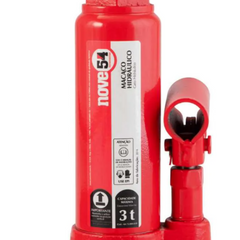 Macaco hidráulico garrafa 3 toneladas 1 estágio - Nove54