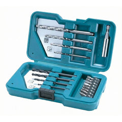 Kit Brocas Bits Conjunto de 17 Peças D-40200 Makita Metal Madeira Concreto