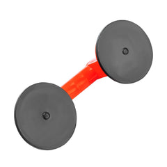 Ventosa Dupla Plástica 80kg MTX 8751555 Ferramenta para Vidro e Espelhos