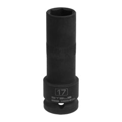 Soquete Estriado Aço Crv 15/16'' Mm Encaixe 1/2'' Stels Para Oficina