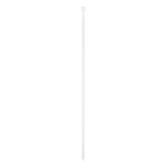 Abraçadeira Plástico 200x4.8mm Branca 100pcs Sparta 4553455 Fixação Cabos