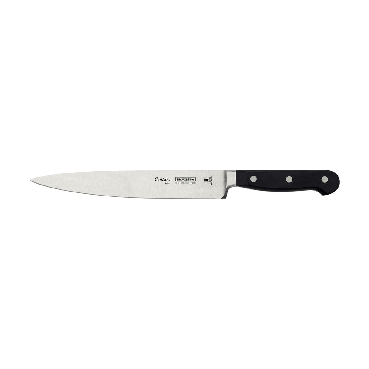 Faca Utility Tramontina Century 8 Polegadas Aço Inox Forjado 55-58 HRC Profissional Certificada NSF