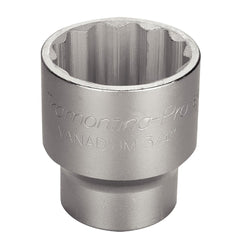 Soquete Estriado 3/4 46mm Aço Cromo Vanádio Cromado DIN 3124 Tramontina PRO
