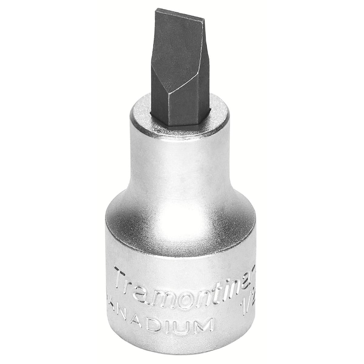 Soquete 5,5 mm Encaixe 1/2  Aço Cromo Vanádio Ponta Chata Tramontina PRO