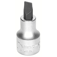 Soquete 5,5 mm Encaixe 1/2  Aço Cromo Vanádio Ponta Chata Tramontina PRO