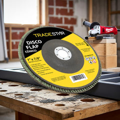 Disco Flap 180 mm G40 Fibra Reto Aço Tradestar