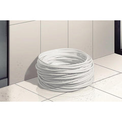 Mangueira em PVC Branca Tramontina 5/16'' x 1mm 1 Camada 50m Para Jardim Irrigação