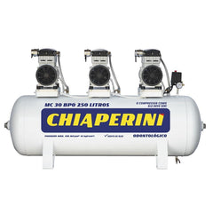 Motocompressor Odontológico s/Óleo MC30 250L Chiaperini