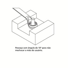 Chave Combinada 1.1/2'' Tramontina PRO Aço Cromo Vanádio DIN 3113 ISO 7738