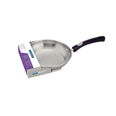 Frigideira Tramontina Solar Silicone 20 Cm 1,3 L Aço Inox Fundo Triplo Indução