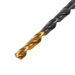 Broca Para Metal 3,2mm HSS Revestimento Nitreto Titânio Golden 2 Peças