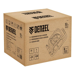 Perfurador de Solo a Gasolina 52cc 3hp Sem Broca DX-52 Conexão 20mm Denzel 560019
