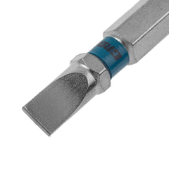 Bits Fenda 1/4'' 50mm SL6 Aço S2 10 Peças - Precisão e Durabilidade