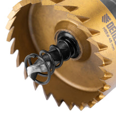 Serra Copo Para Metal Revestimento Nitreto Titânio 45mm Denzel 72411555 Precisão Durabilidade