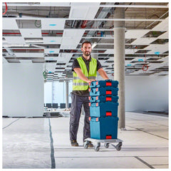 Maleta De Transporte Bosch Ls-Boxx 306 Com Duas Gavetas