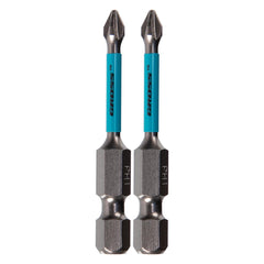 Bit Torção PH1 50mm Gross 2PCS 1/4'' Ferramenta Impacto Chave Fenda