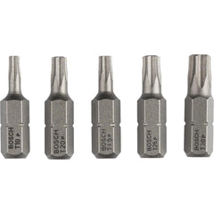 Jogo De Pontas Bosch Extra Hard Torx 25mm 5Pçs