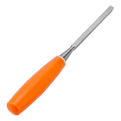Formão Chanfrado para Madeira 6mm (1/4 Pol) Sparta 2440555 Profissional Aço Carbono HRC 50-55