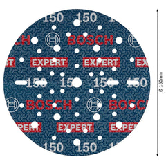 Jogo De Disco De Lixa Bosch Expert O780 150mm G150 C/ 6 Un