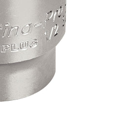 Soquete Xtractor Plus 32mm 1/2'' Aço Cromo Vanádio DIN 3124 Remoção 80% Parafusos Tramontina PRO