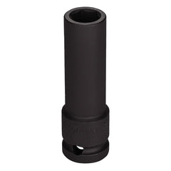 Soquete de Impacto Sextavado Longo 13mm 1/2'' Aço Cromo Molibdênio Tramontina PRO Durável