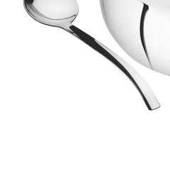 Kit Para Farinha Tramontina Service Aço Inox 2 Peças 13,5 Cm Brilho