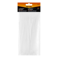 Abraçadeira Plástico 200x4.8mm Branca 100pcs Sparta 4553455 Fixação Cabos