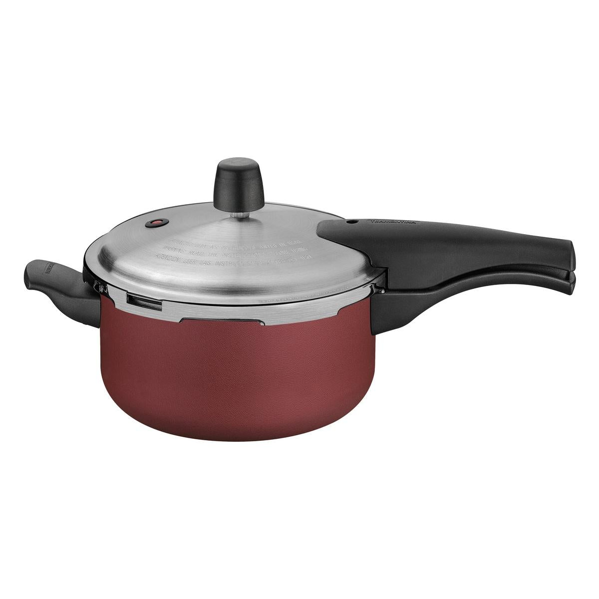 Panela De Pressão 3 L Vermelha Antiaderente Starflon Max 20 cm Tramontina Vancouver Effect