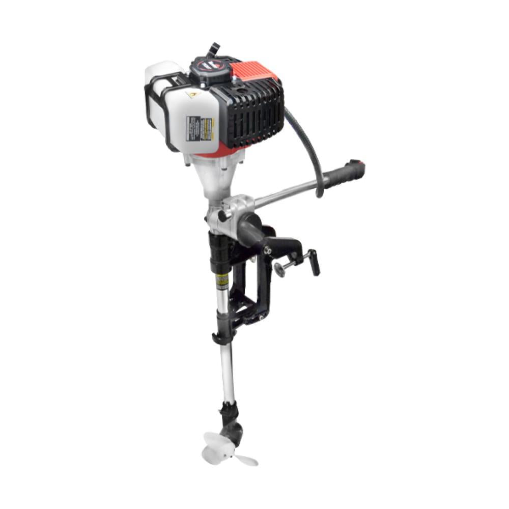 Motor de Popa Toyama 2 Tempos 60,2cc Rabeta Curta 360 Graus Tanque Embutido sem Marcha TM3.0TSB