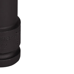 Soquete Impacto 1/2 11/16 Hyper Drive Aço Cromo Molibdênio DIN 3129 Fosfatizado Preto Tramontina PRO