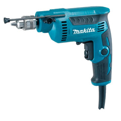 Furadeira de Alta Rotação 6.5Mm 1/4'' 370W Com Chave do Mandril Ergônomica DP2010 220V Makita