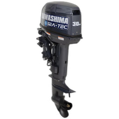 Motor de Popa 30Hp 2T Seatec Pardida Elétrica/Controle Remoto Kawashima