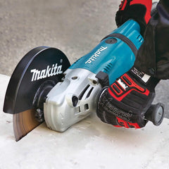 Esmerilhadeira Angular 230mm 9'' 2600W Metal 6600 RPM com Chave de Pino e Punho GA9040S 220V Makita
