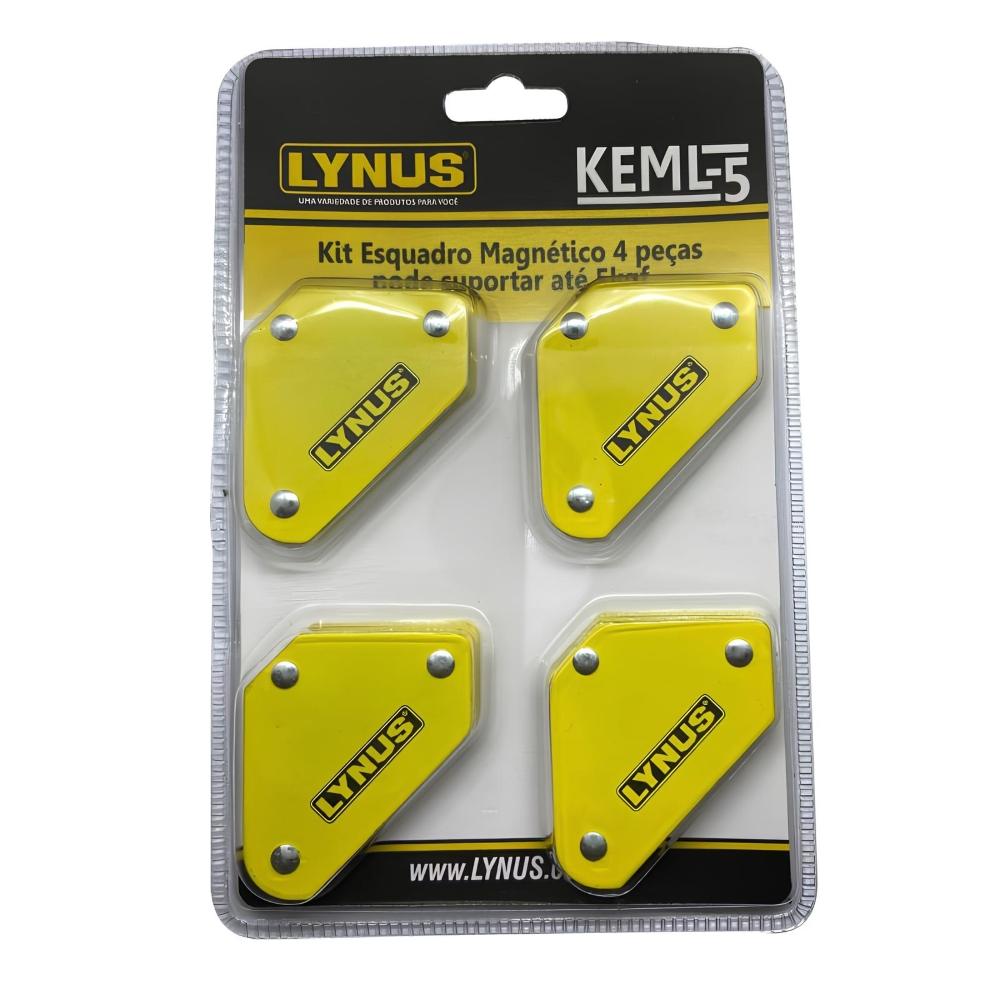 Esquadro Magnético Forte Multi-ângulos para Soldador KEML-5 Lynus