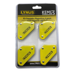 Esquadro Magnético Forte Multi-ângulos para Soldador KEML-5 Lynus