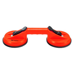 Ventosa Dupla Plástica 80kg MTX 8751555 Ferramenta para Vidro e Espelhos
