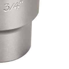 Soquete Sextavado 36 mm 3/4'' Hyper Drive Aço Cromo Vanádio Cromado DIN 3124 Tramontina PRO