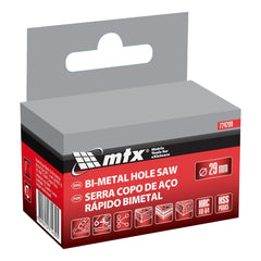 Serra Copo Para Metal Aço Rápido Bimetal 29mm Cortes Precisos MTX 724299