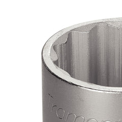 Soquete Estriado 42 mm 3/4'' Aço Cromo Vanádio Cromado Tramontina PRO