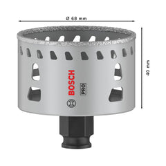 Serra Copo Bosch Pro Tile Power Change Plus 68mm 2 11/16''