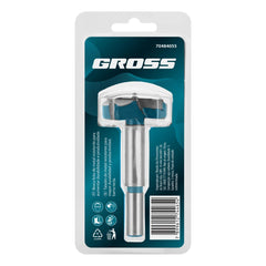 Broca Fresadora Forstner Madeira 40mm Haste Cilíndrica Aço 45 VK8 Gross 70484055