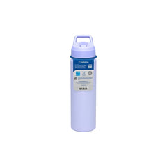 Garrafa Térmica Tramontina 650 Ml Aço Revestido Lilás Com Canudo E Parede Dupla