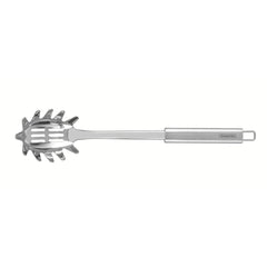 Colher Para Massa Tramontina Marffim Em Aço Inox Resistente Para Servir Espaguete E Penne