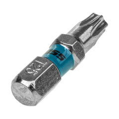 Bit Torx T25 25 mm Aço Cromo Molibdênio S2 58 HRC 2 Peças Gross