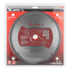 Disco Serra Circular Alumínio 300mm 96 Dentes 32mm MTX