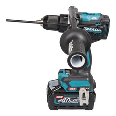 Parafusadeira Furadeira Impacto 40V Com 2 Baterias Carregador Mak-Pac 3 Punho HP001GD201 Makita