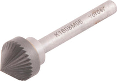 Lima Rotativa Cônica 90° 16 mm com Haste 6 mm Vonder