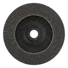 Disco Flap Desbaste Carboneto de Silício Grão 80 180x22,2mm Denzel 7407555 Ideal Para Metal Madeira