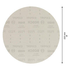 Disco De Lixa Bosch Expert M480 225mm G220 25 Peças