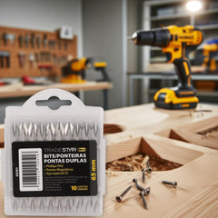 Bits Ponteira Dupla 65 mm Ph2 Philips Imantada Pro Tradestar